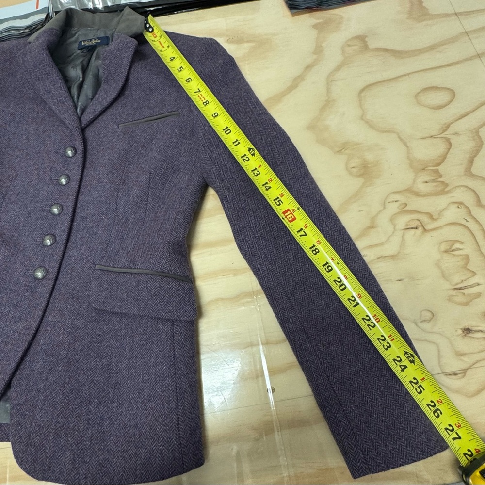 Brooks Brothers 100% Wool Herringbone Stellite Fit Classic Button Down Blazer 4 - Picture 13 of 14